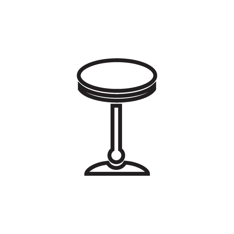 furniture table icon vector design template