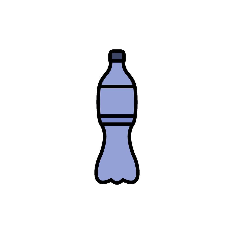 el plastico botella icono vector diseño plantillas