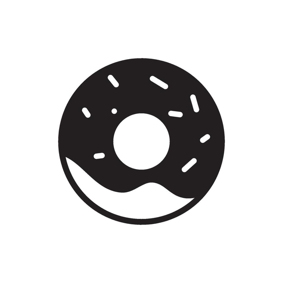 rosquillas icono vector diseño plantillas sencillo