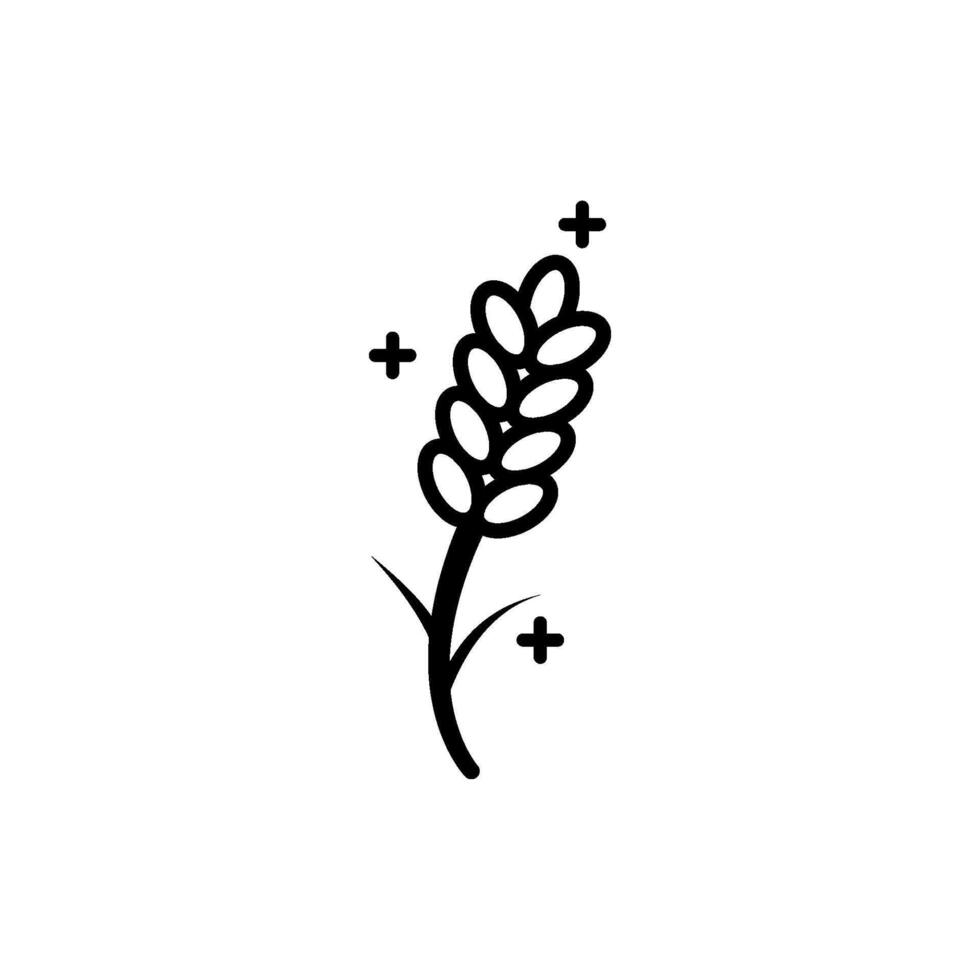 lavanda icono vector diseño plantillas