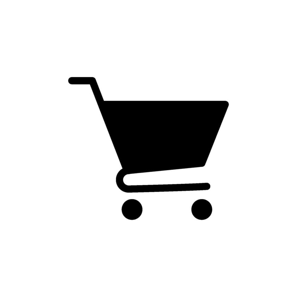 shopping cart icon vector design template