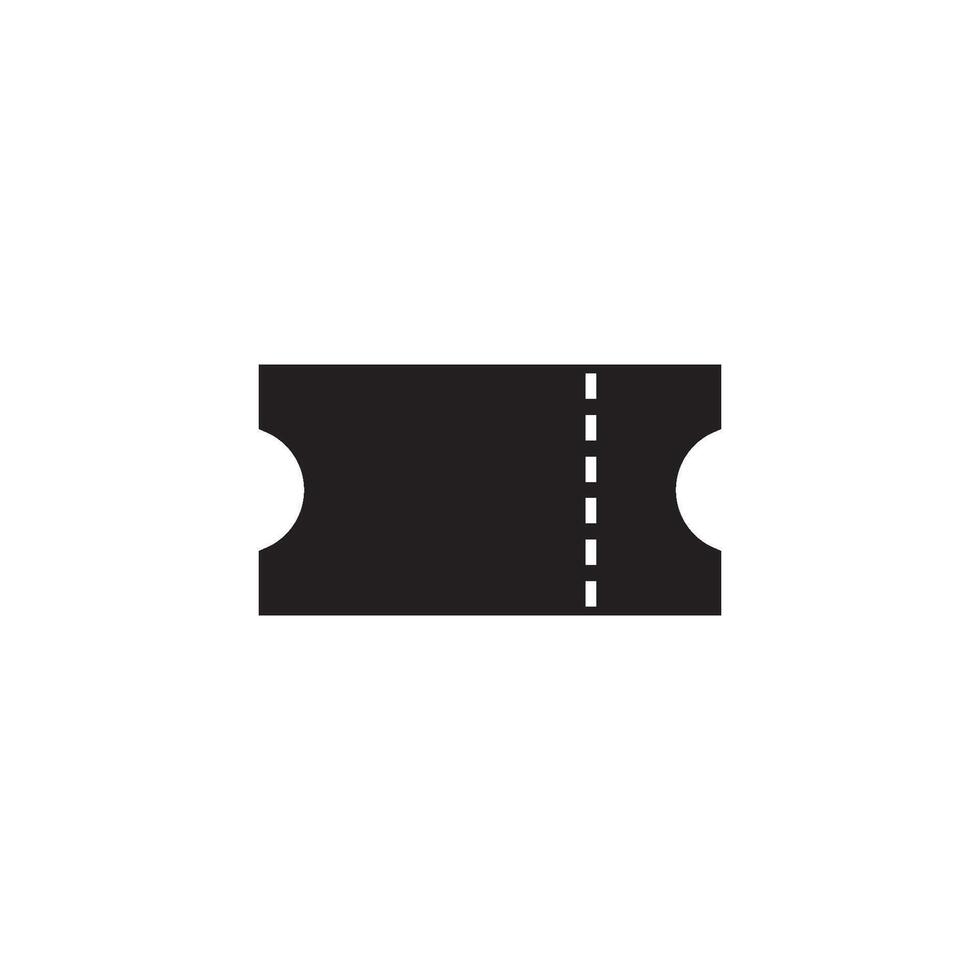ticket icon vector design templates