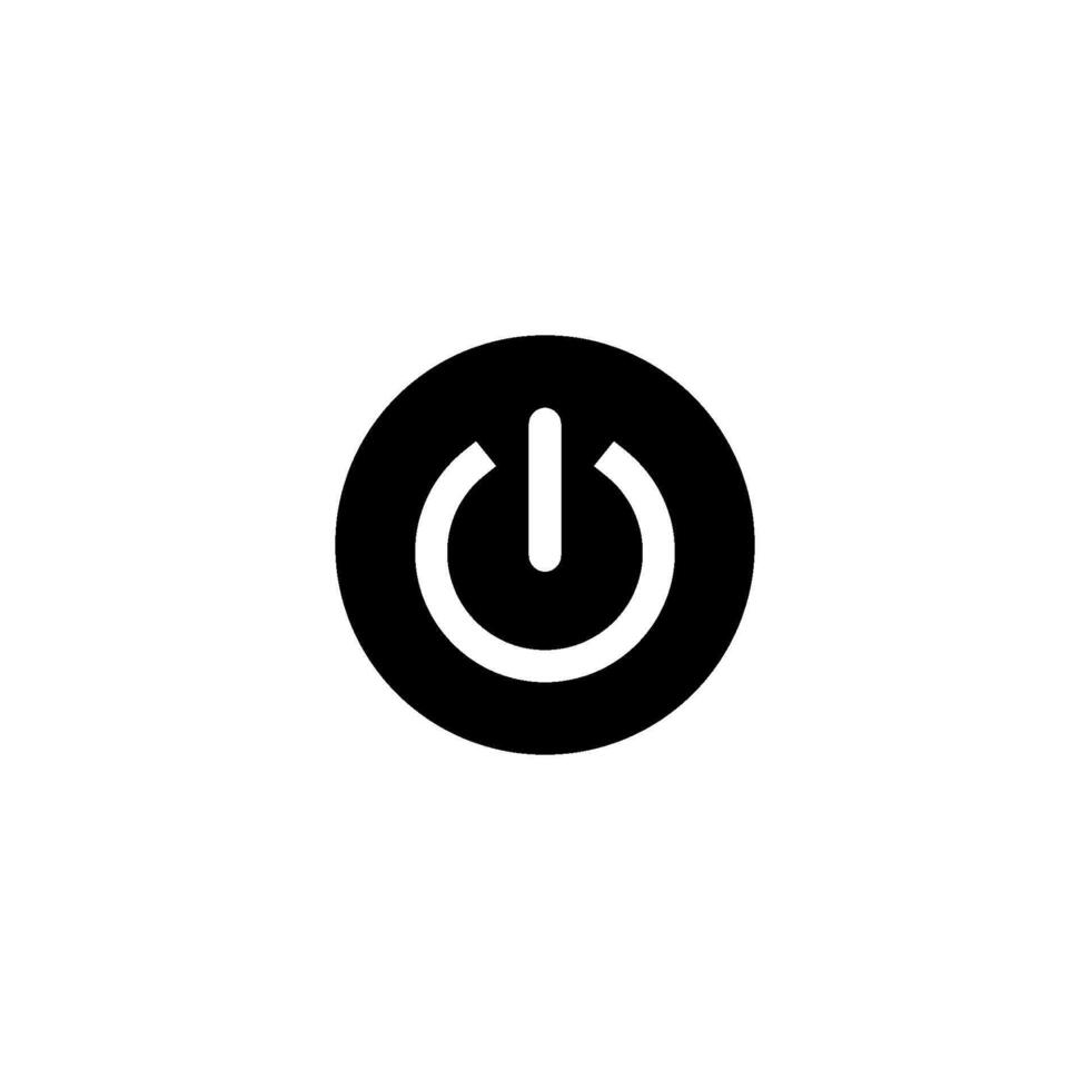shutdown icon vector design template