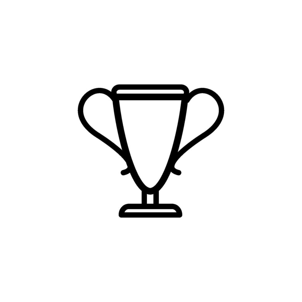 trophy  icon vector design template