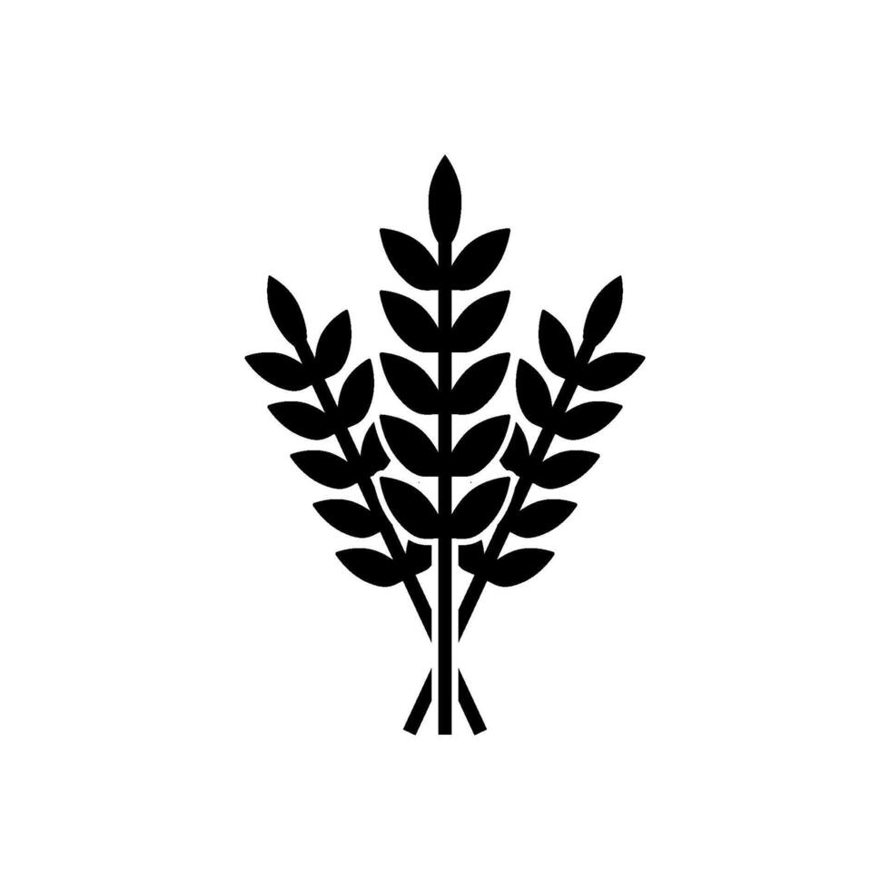 wheat icon vector design templates
