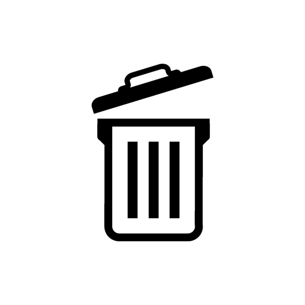 trash icon vector design templates