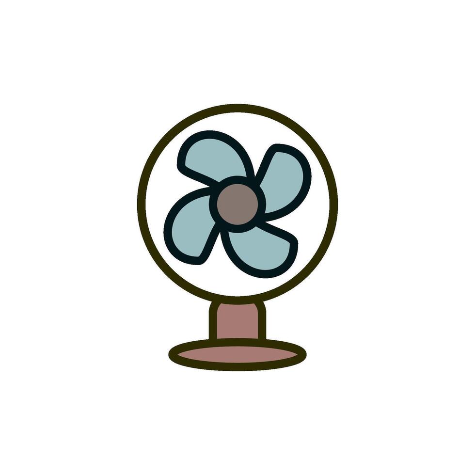 electric fan icon design templates simple vector