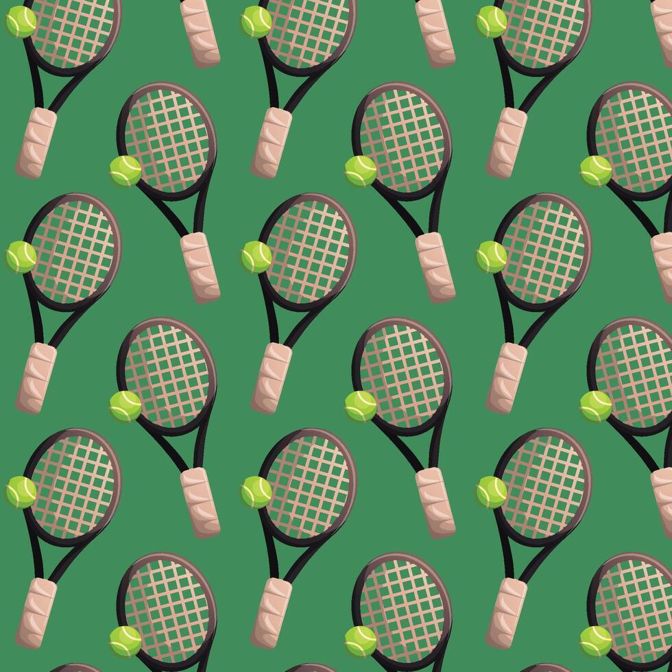 ilustración de un tenis raqueta modelo vector