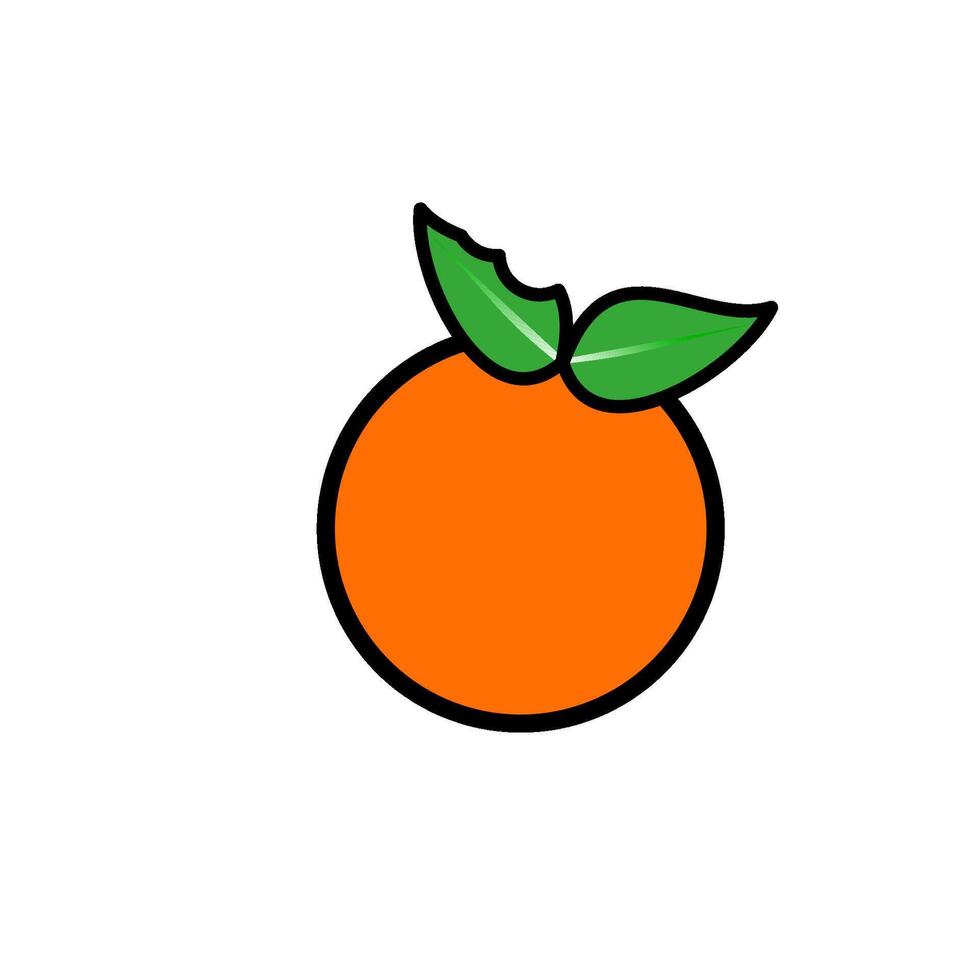 orange icon vector design templates