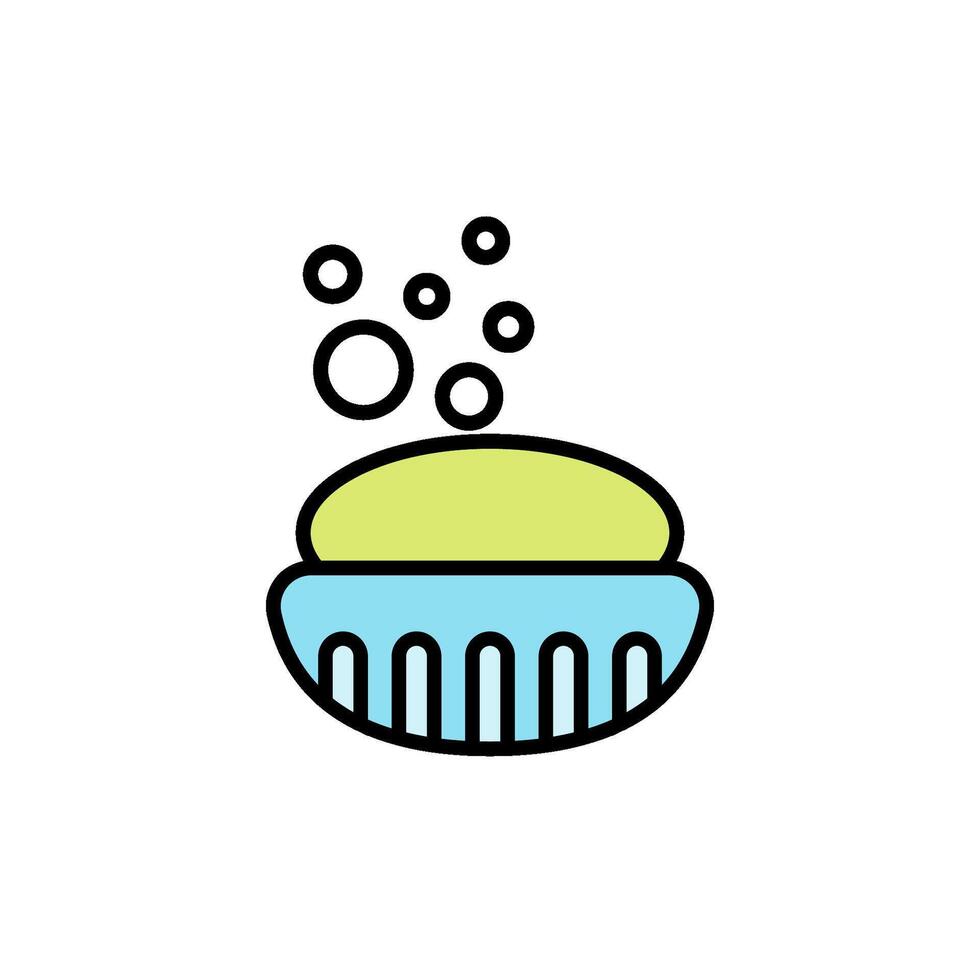 soap dish icon vector design templates