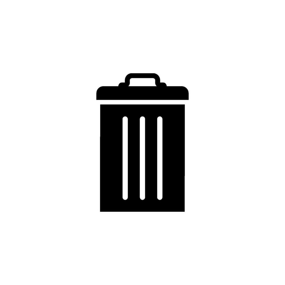 trash icon vector design templates