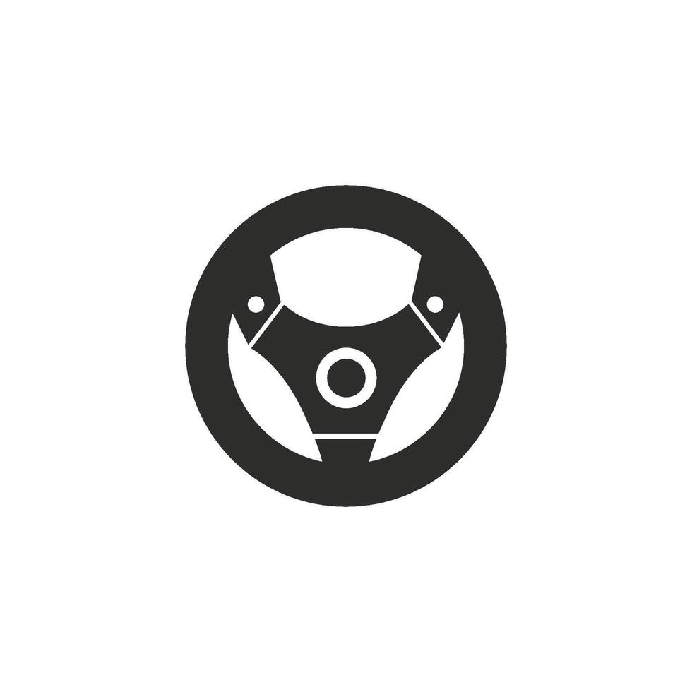 direccion rueda icono vector diseño modelo