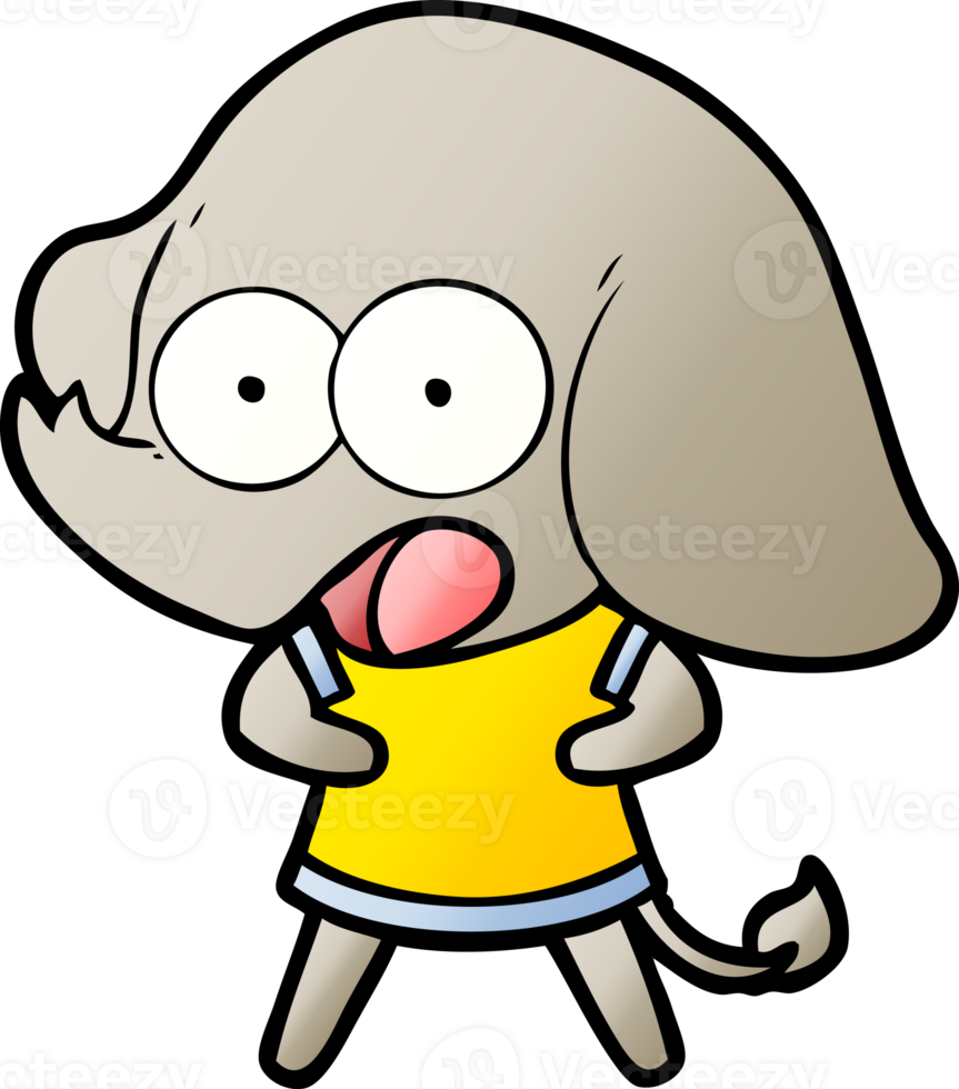 cute cartoon elephant png