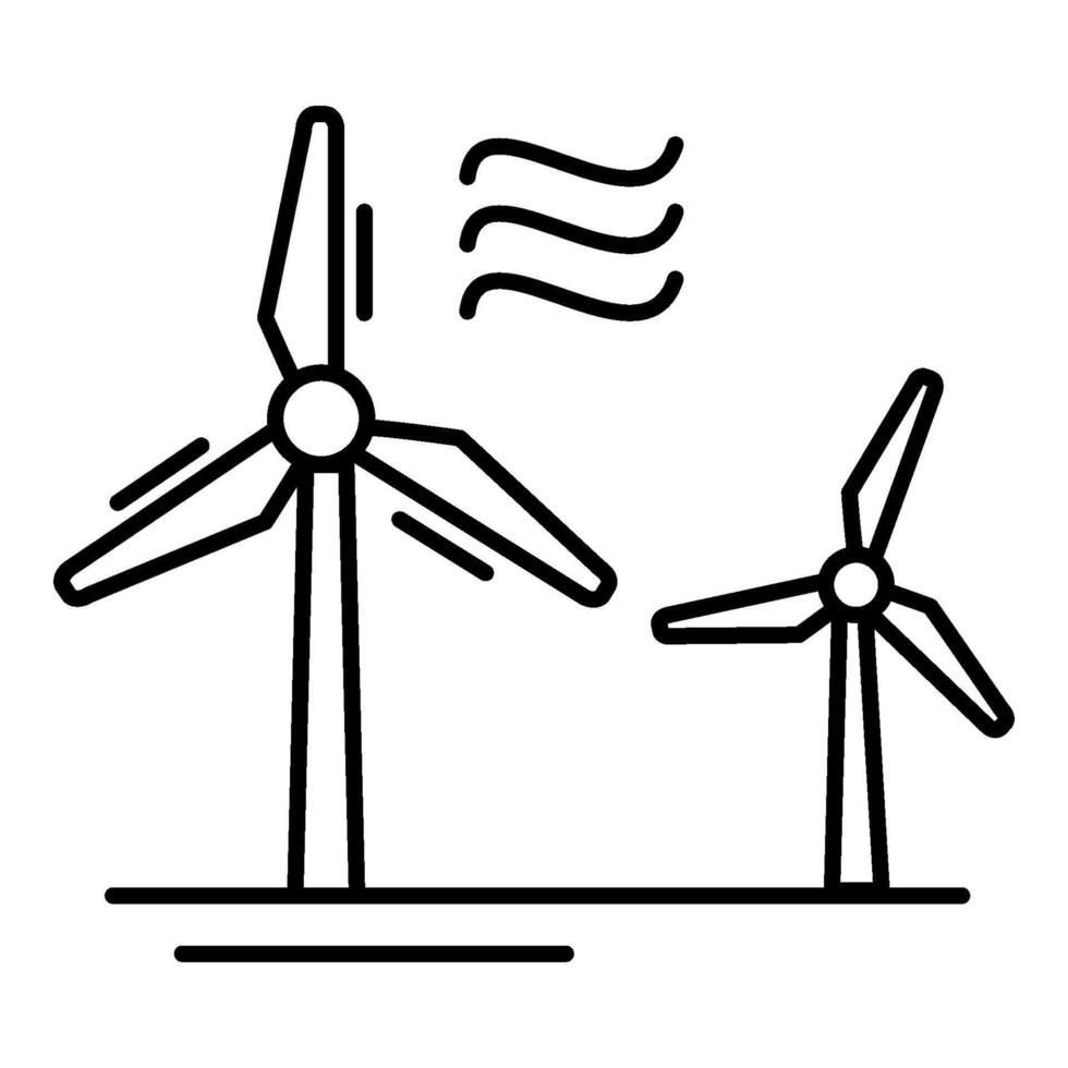 turbine  icon vector design templates
