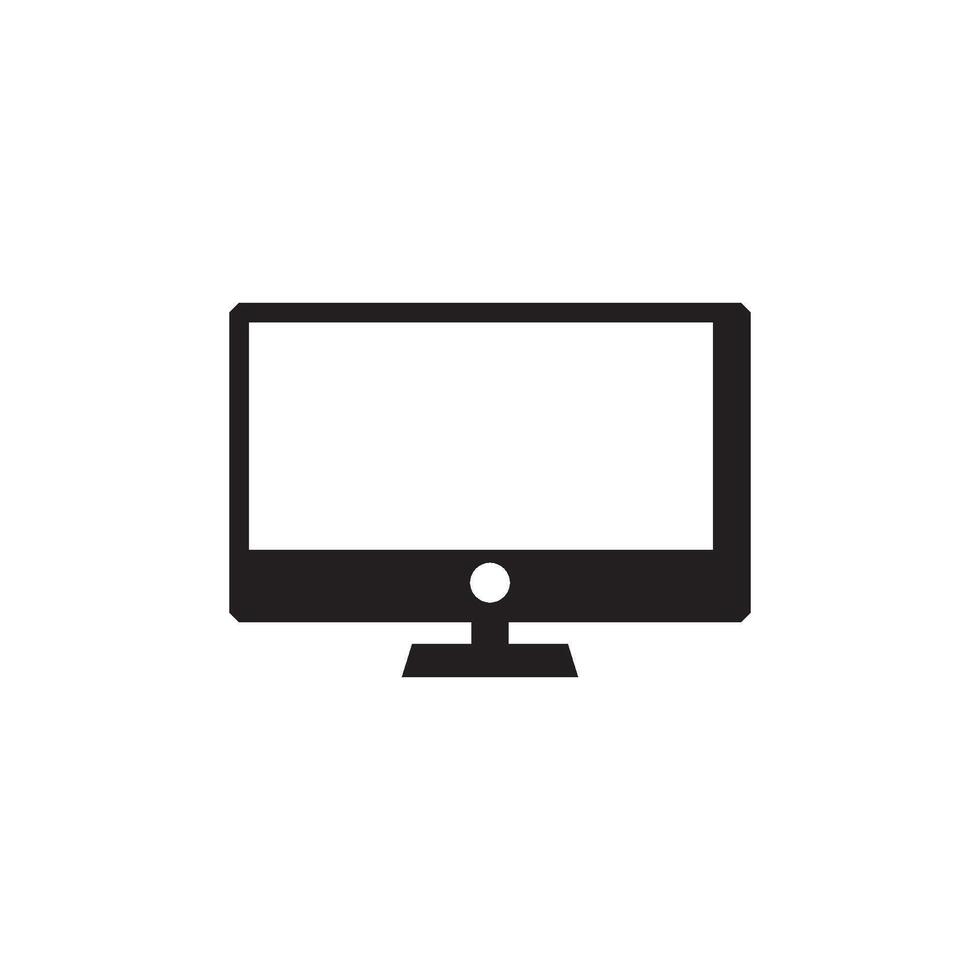 monitor  icon vector design template