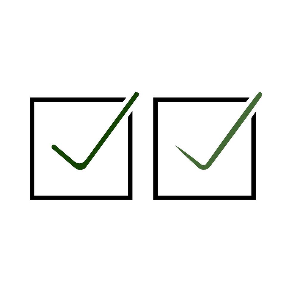 triangle check mark icon vector design templates