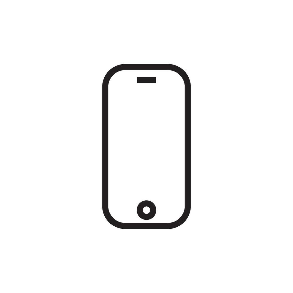 cell phone icon vector design templates