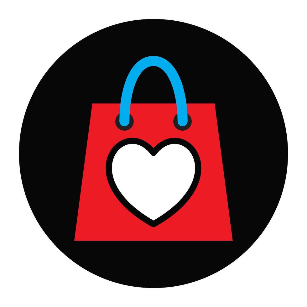 compras bolso icono vector diseño modelo