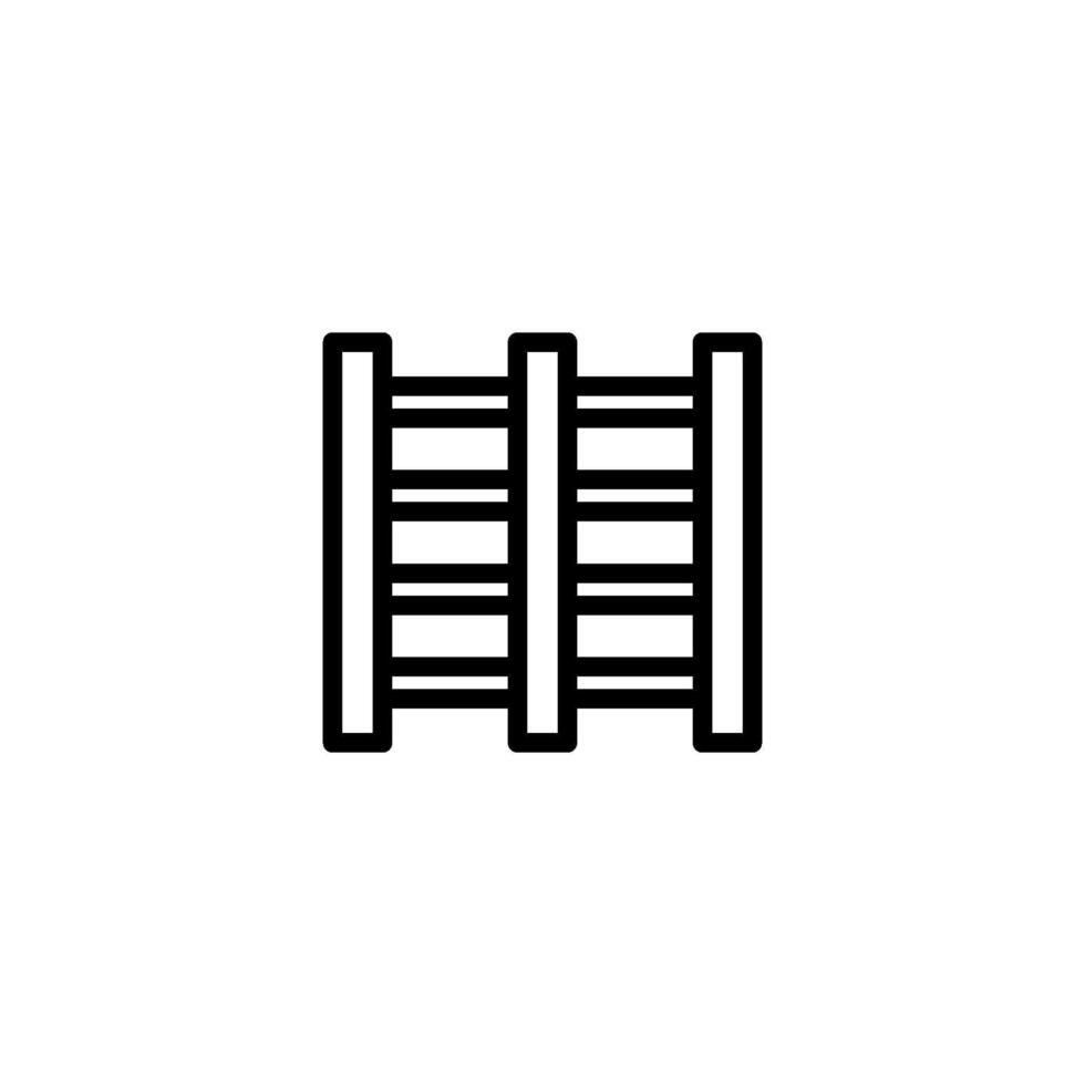Furniture rack icon vector design template