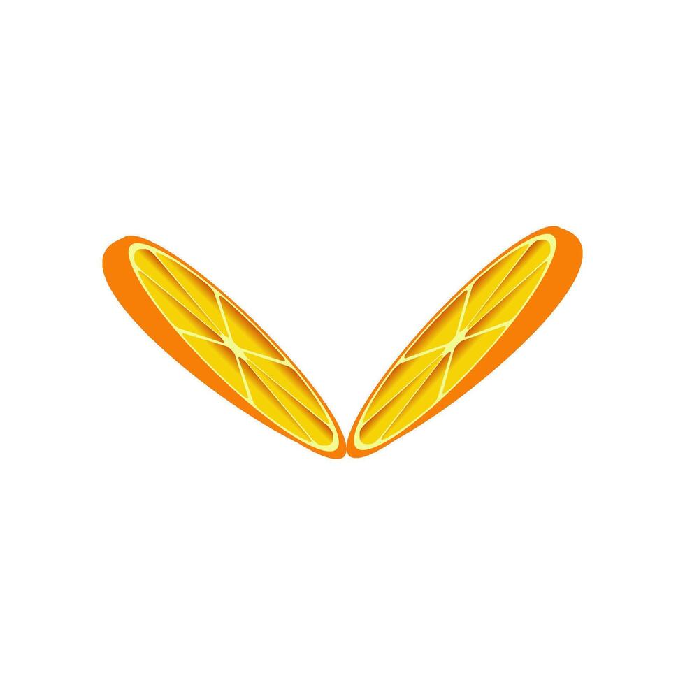 orange icon vector design templates
