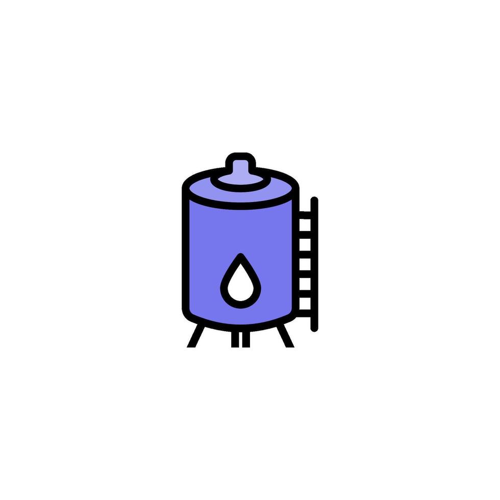 water tank icon vector design templates