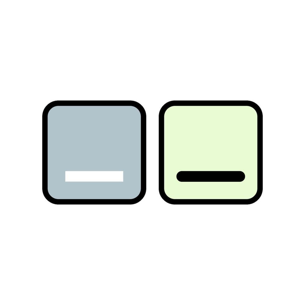 minimize icon vector design template simple