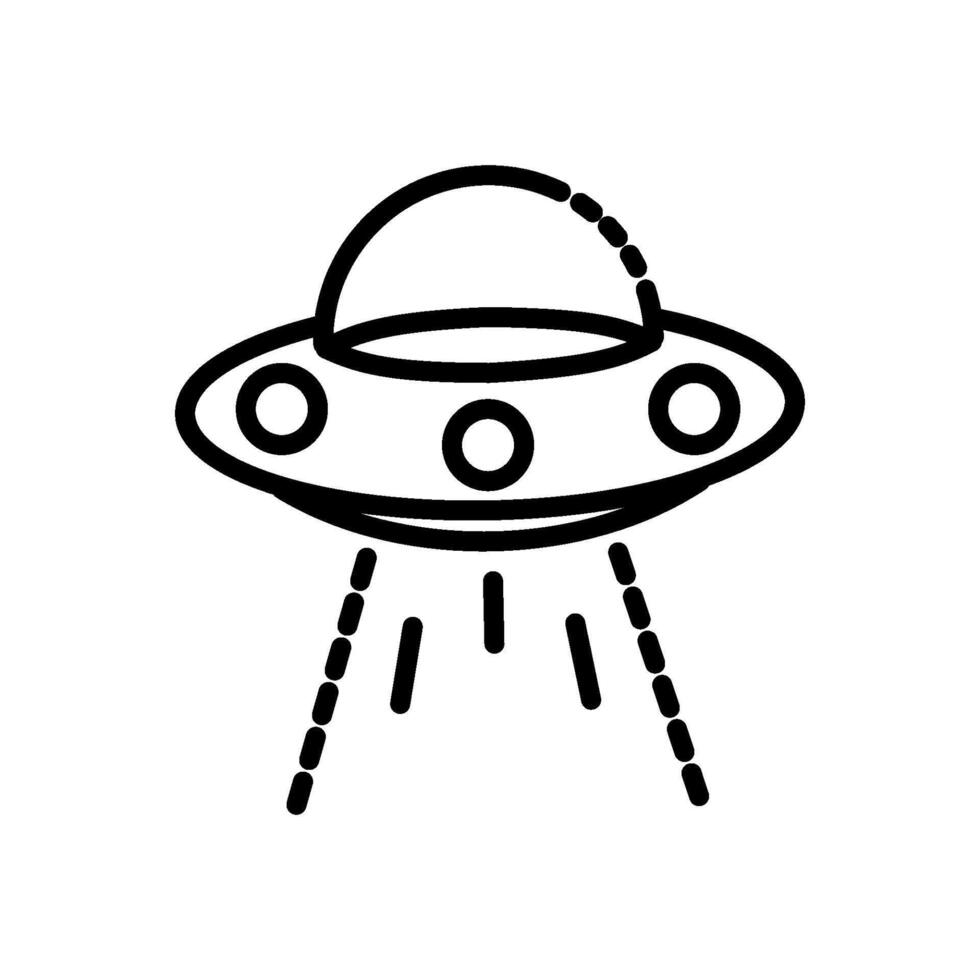 galaxy ufo  icon vector design templates