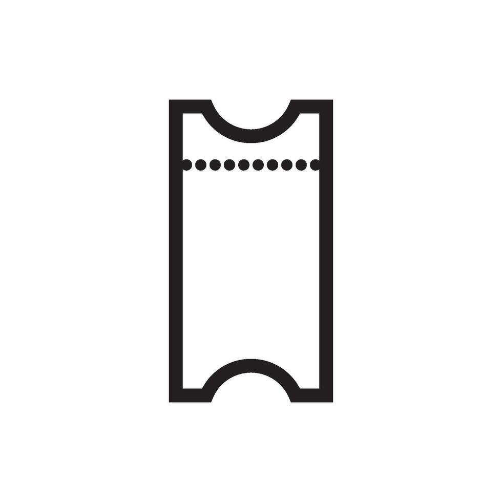 ticket icon vector design templates