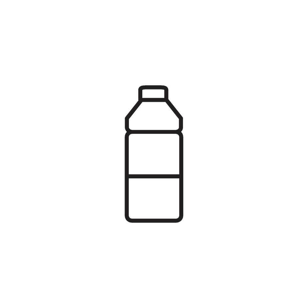 bottle icon vector design template