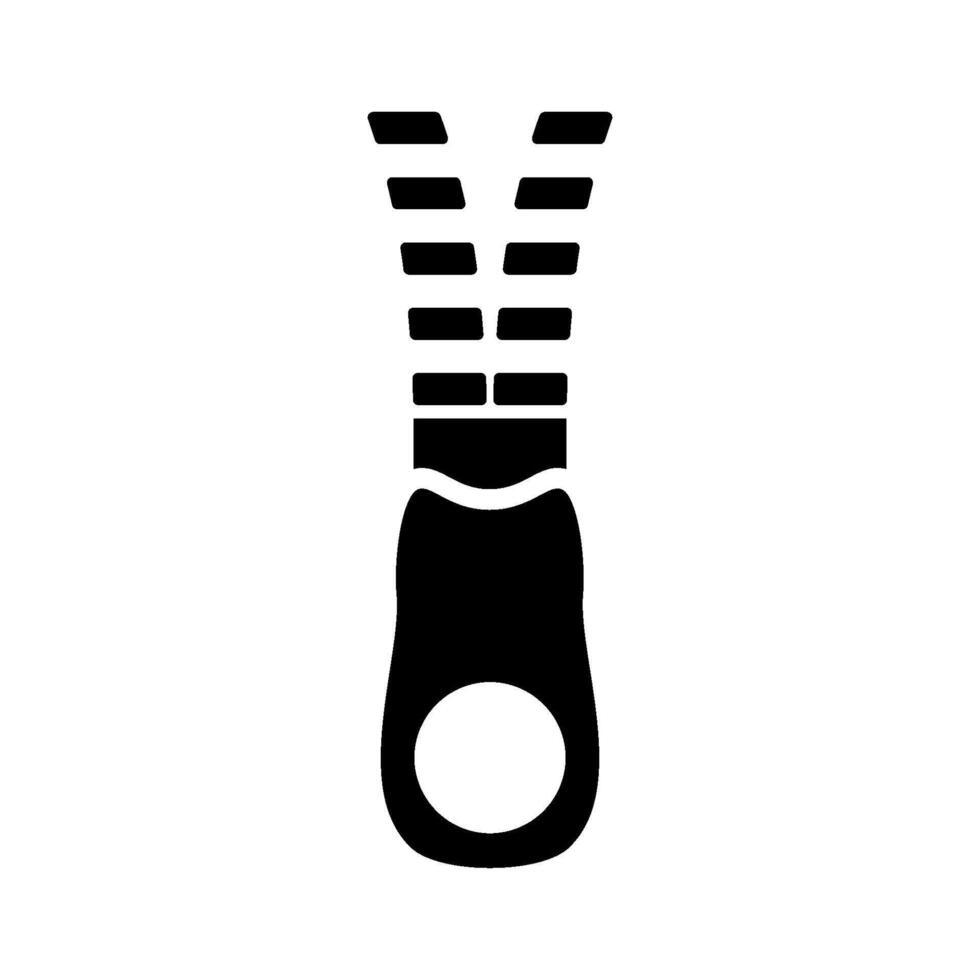 zipper icon vector design template