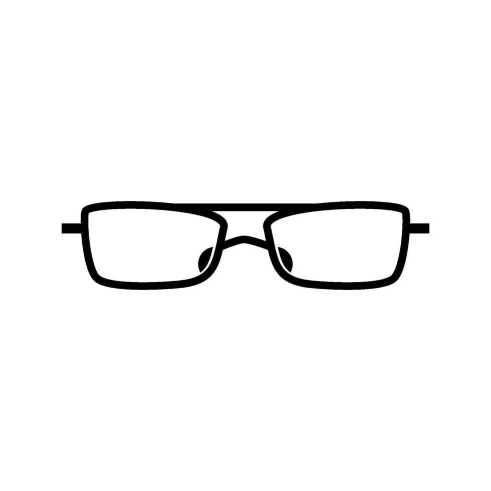 plantilla de diseño de vector de icono de gafas