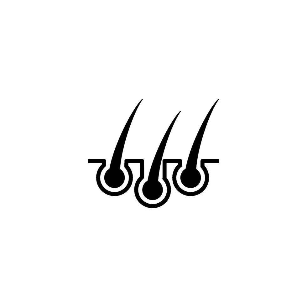 hair icon vector design templates simple