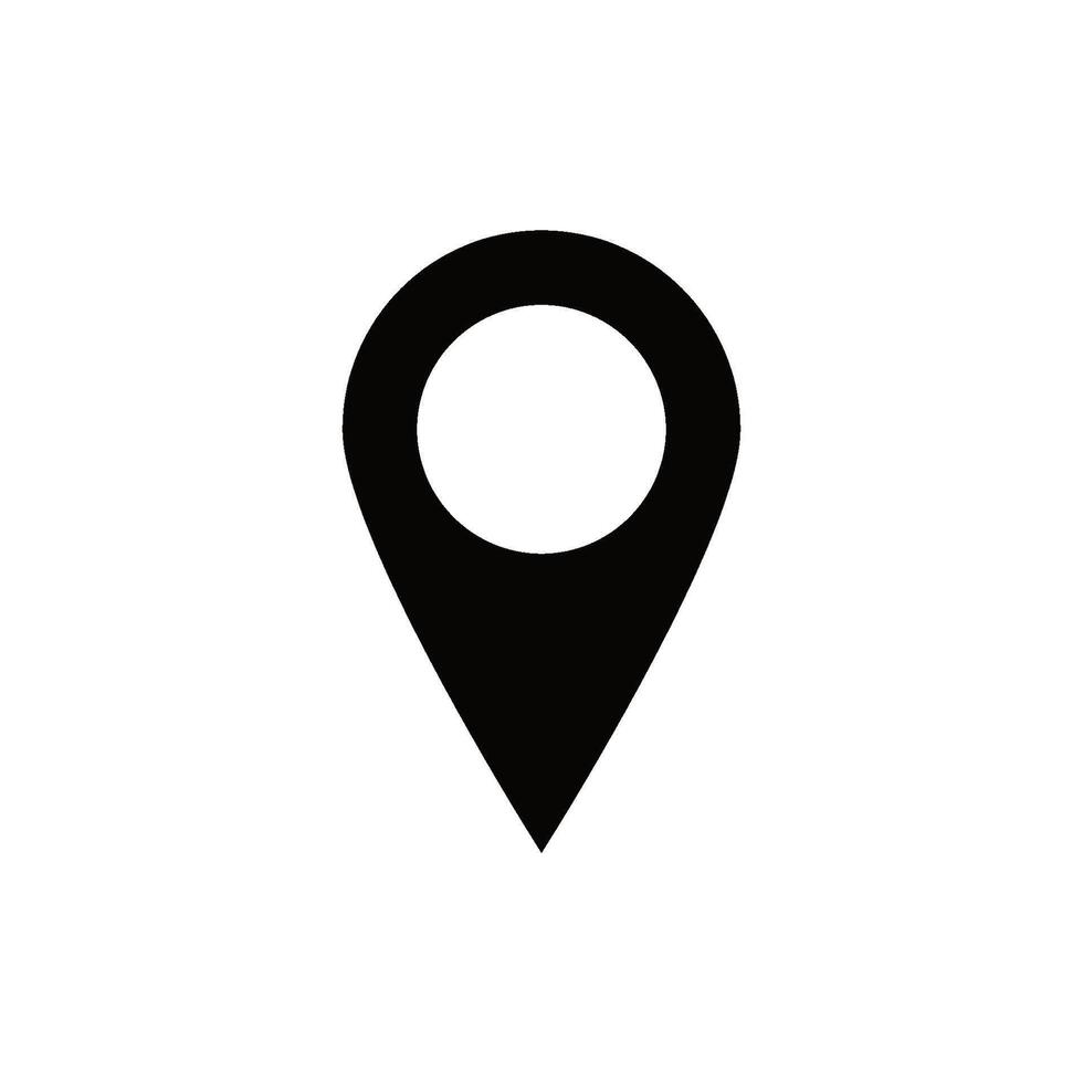 location  map pin icon vector design template