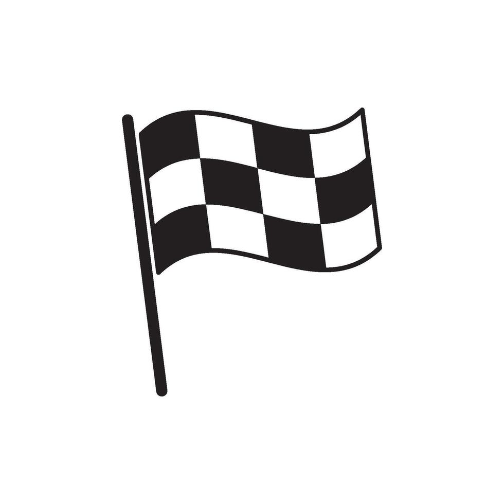 bandera icono vector diseño modelo