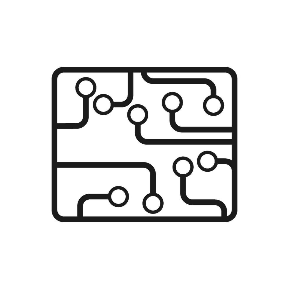 technology Icon Vector Design Template