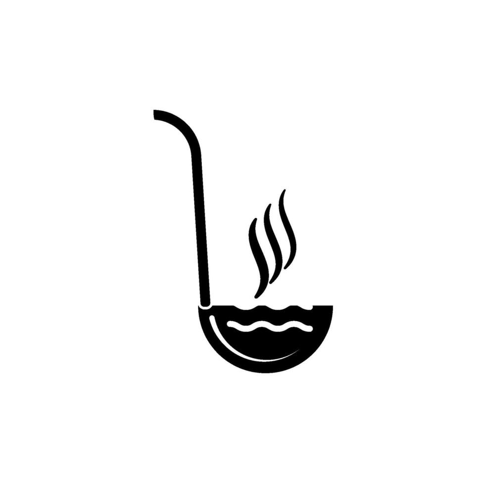 ladle soup icon vector design templates