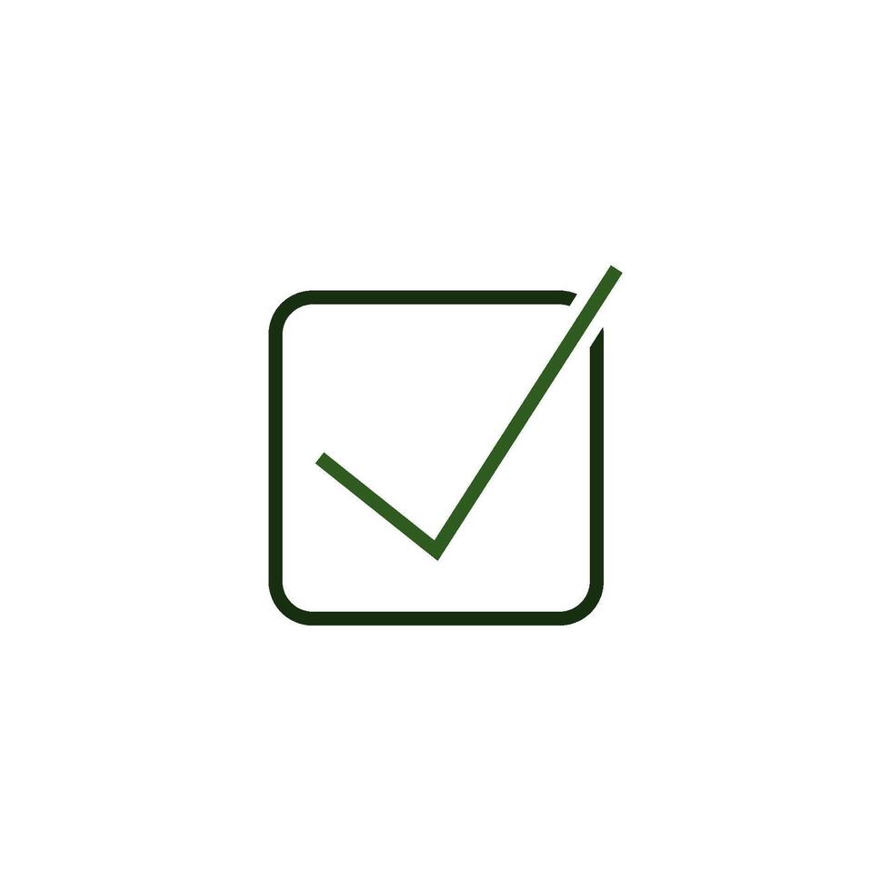 triangle check mark icon vector design templates