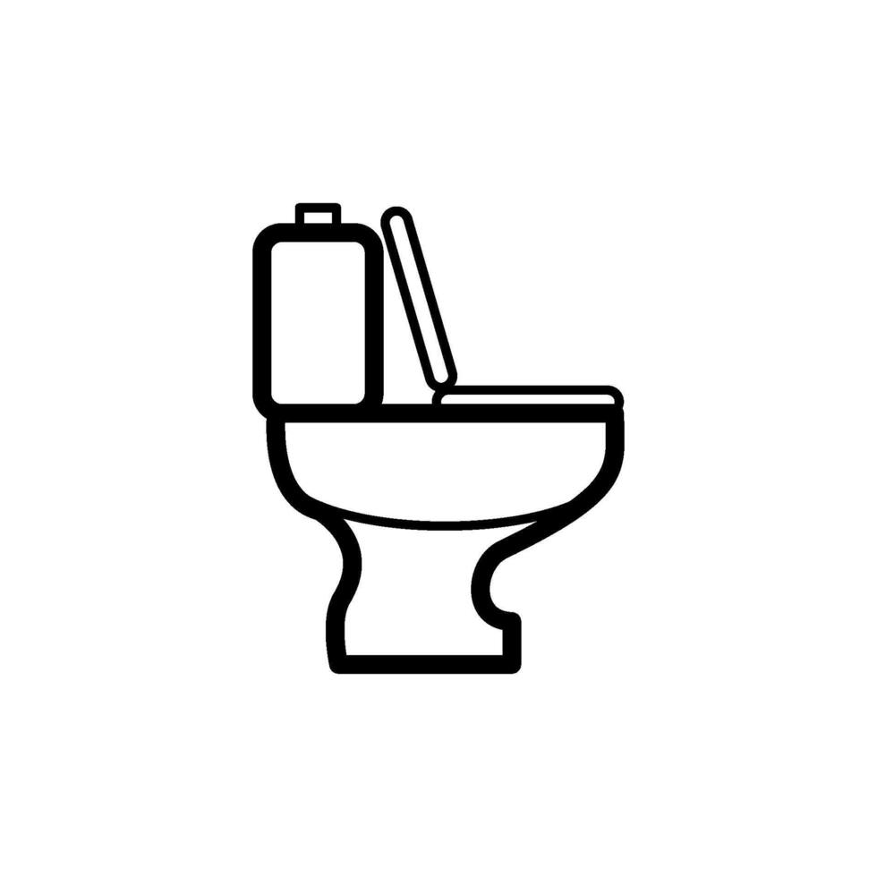 toilet  icon vector design template