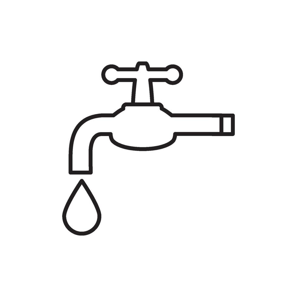 water faucet  icon vector design templates