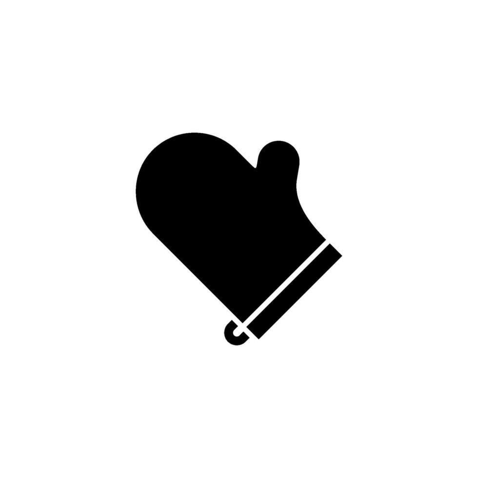 oven mitt icon vector design templates
