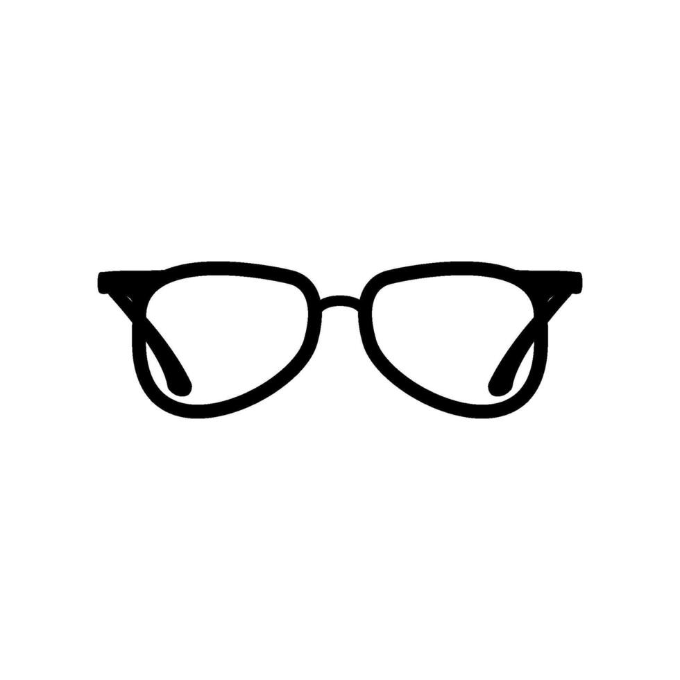 plantilla de diseño de vector de icono de gafas