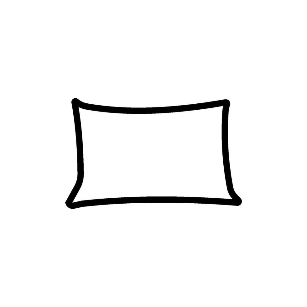 pillow icon vector design templates