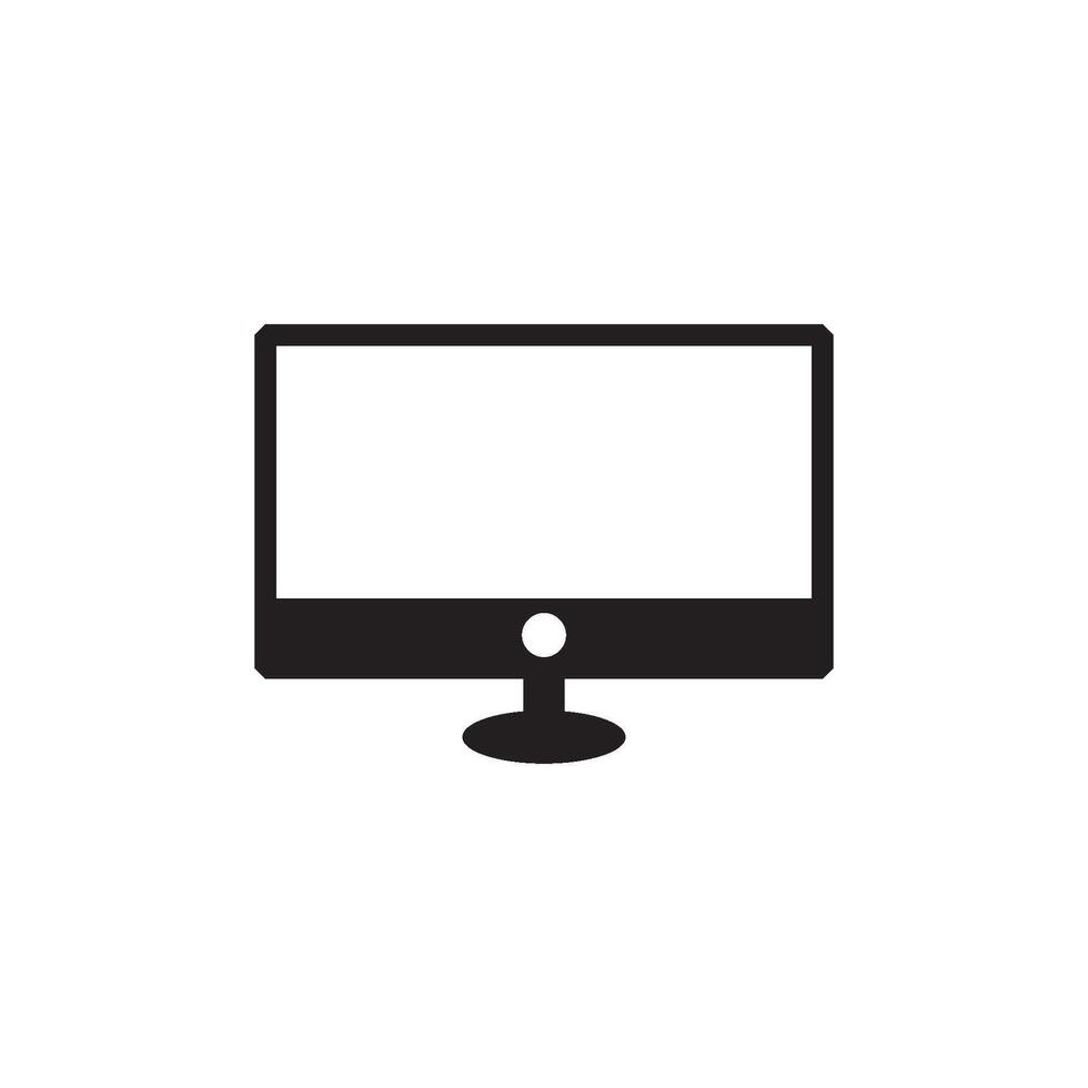 monitor  icon vector design template