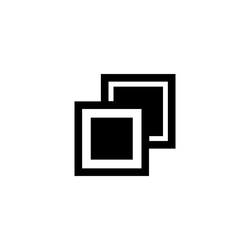 restore down icon vector design template