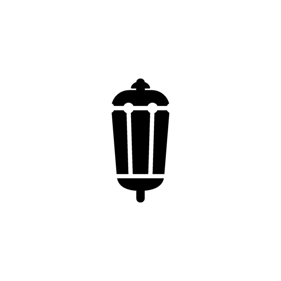 garden lamp icon vector design templates simple