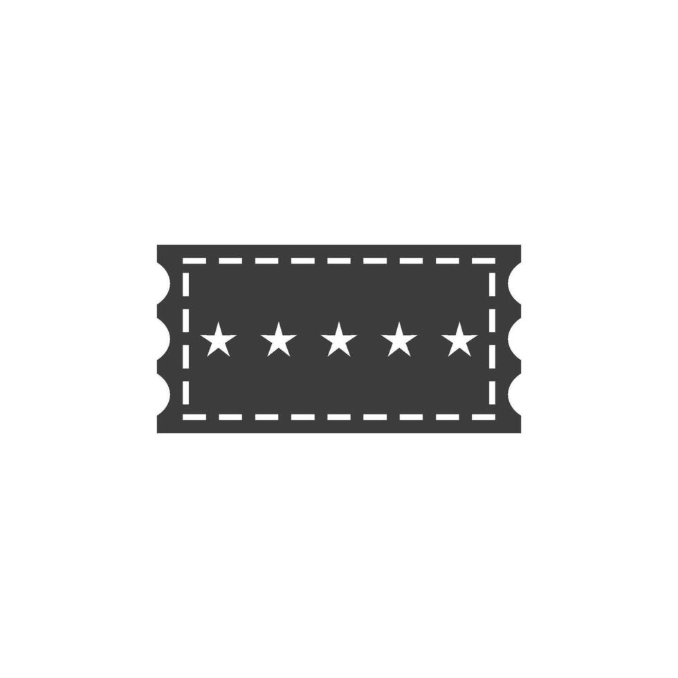 ticket icon vector design templates