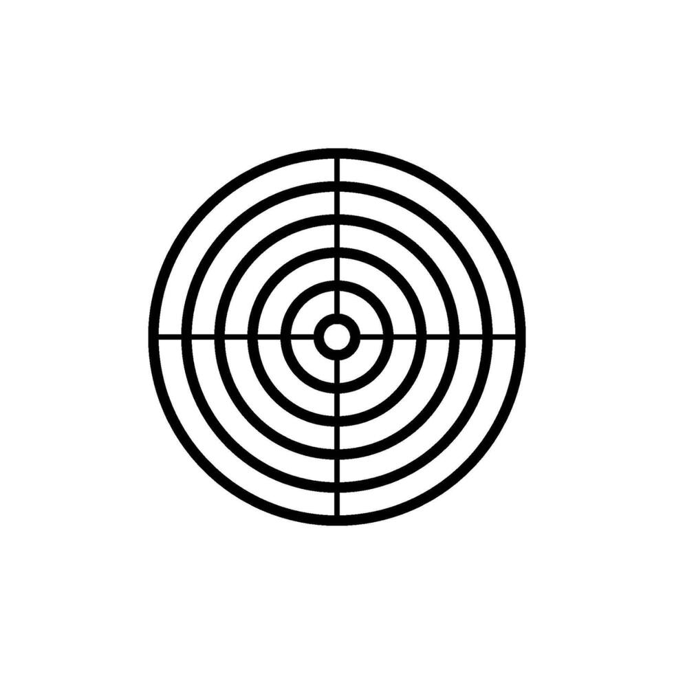 target icon vector design template