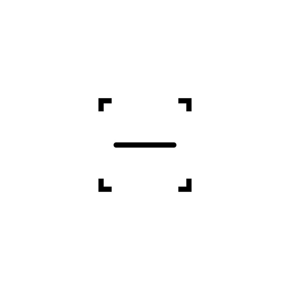 scan icon vector design templates