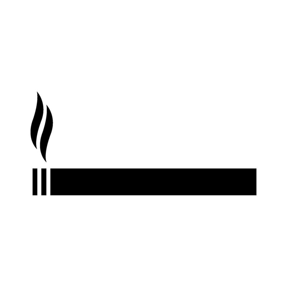 cigarrillo icono vector diseño plantillas