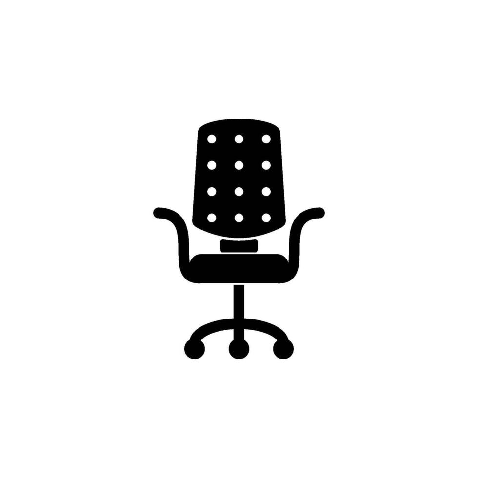 office chair icon vector design templates